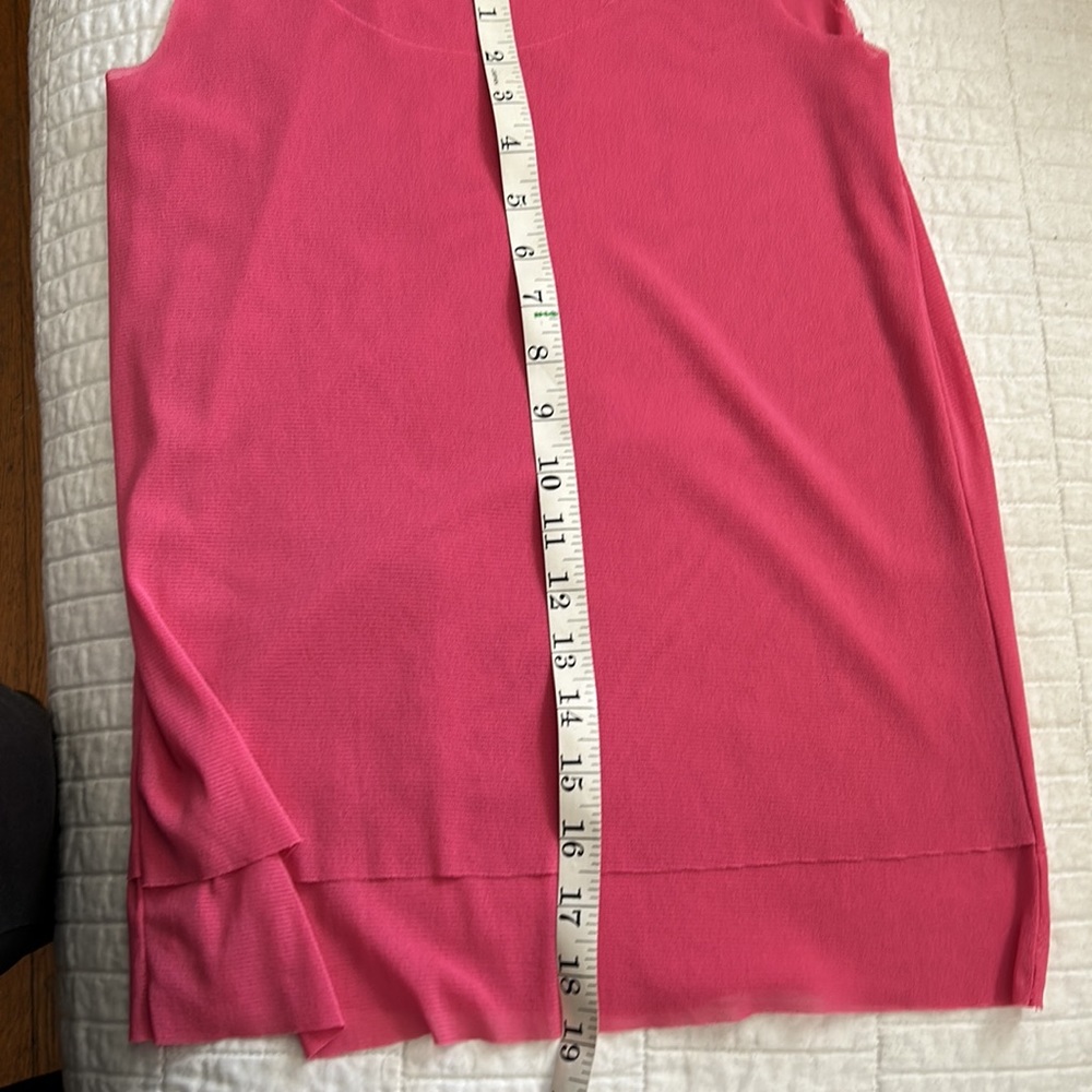 Babette San Francisco, Vintage, Pink Size 2 (Sm) Dbl Nylon Mesh Sleeveless Top - Picture 7 of 8